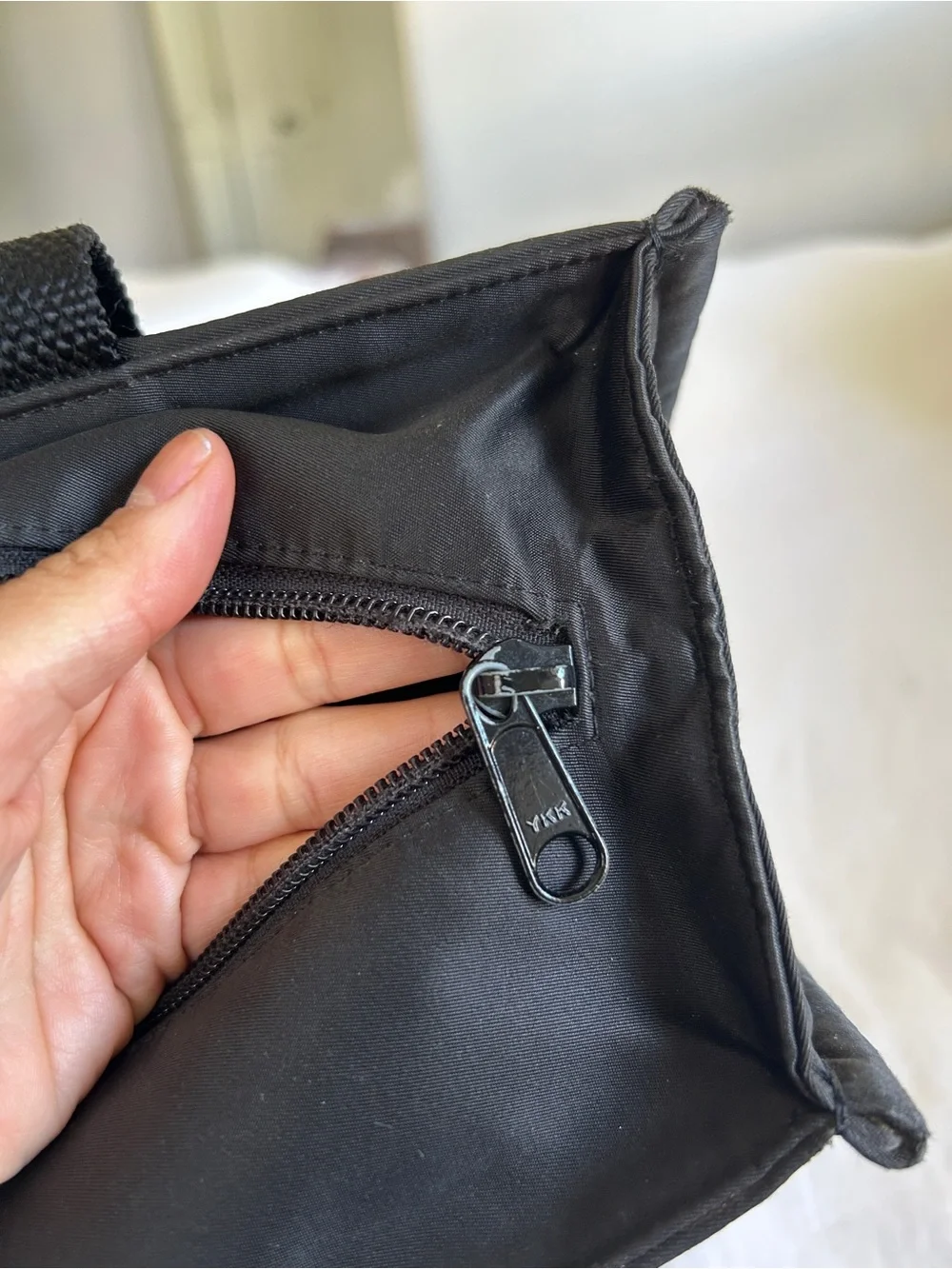 Vintage Kate Spade Nylon Tote - Black